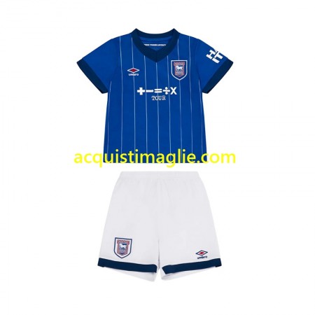 Divisa di Calcio Ipswich Town Bambino Prima 2024/2025